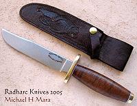 Medium Bowie Knife with sheath
