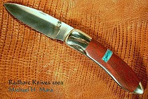 Custom hand made folding knives