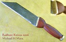 Hand Forged Scramasax Knife