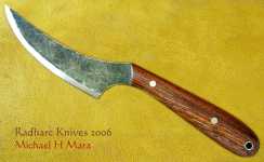 Forged Frontier Hunting and Skinning Knife