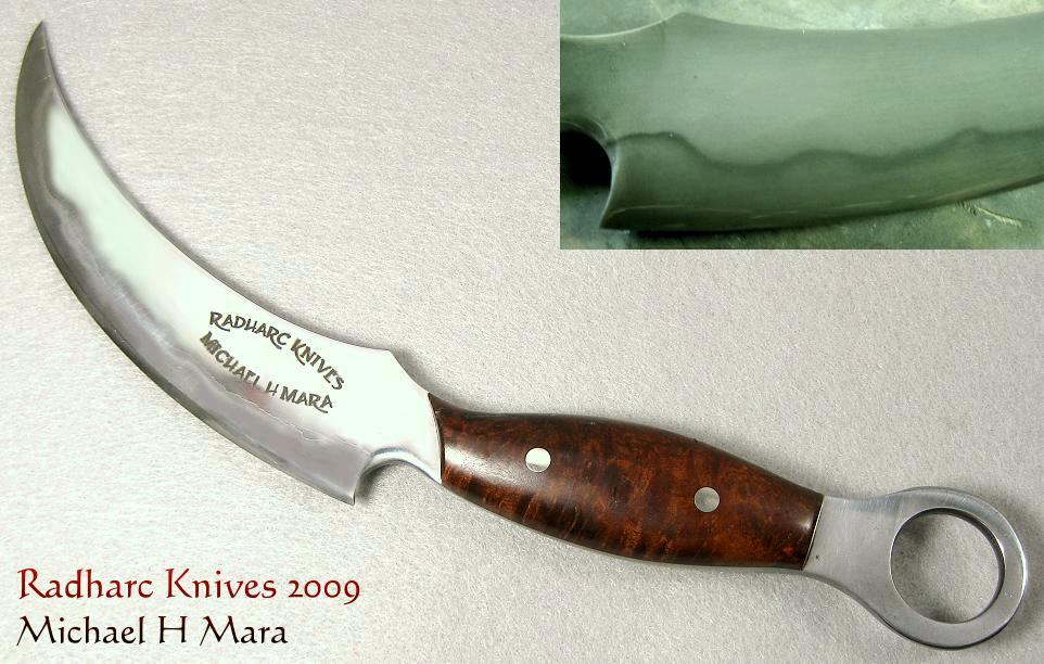 Differentially hardened Hunting Utility Knife