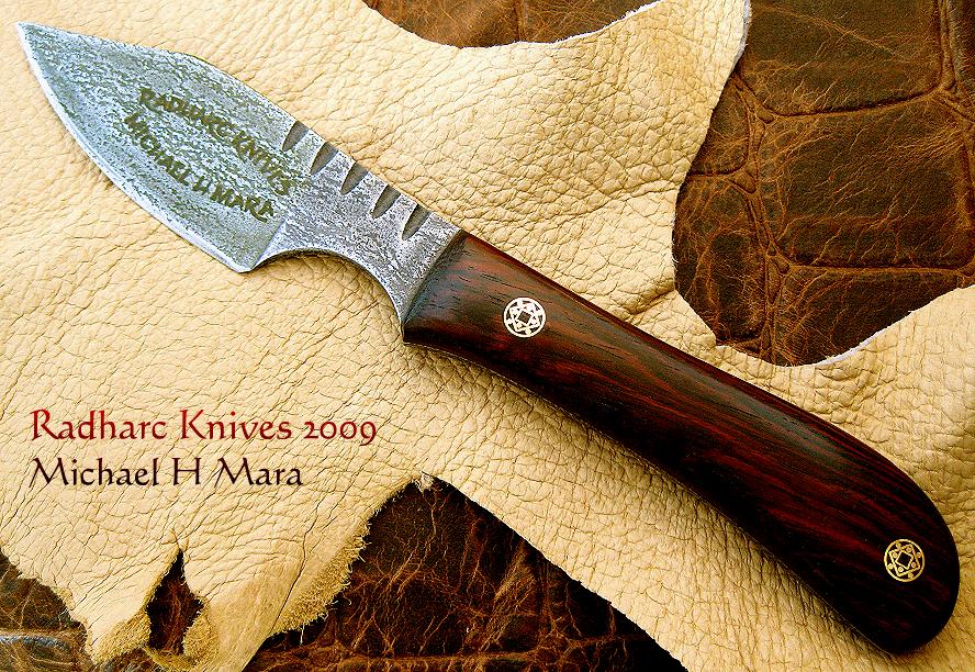 Rustic Scottish Sgian Dubh Knife