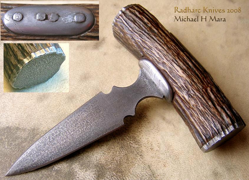 Hand Forged Hunting and Skinning Knife